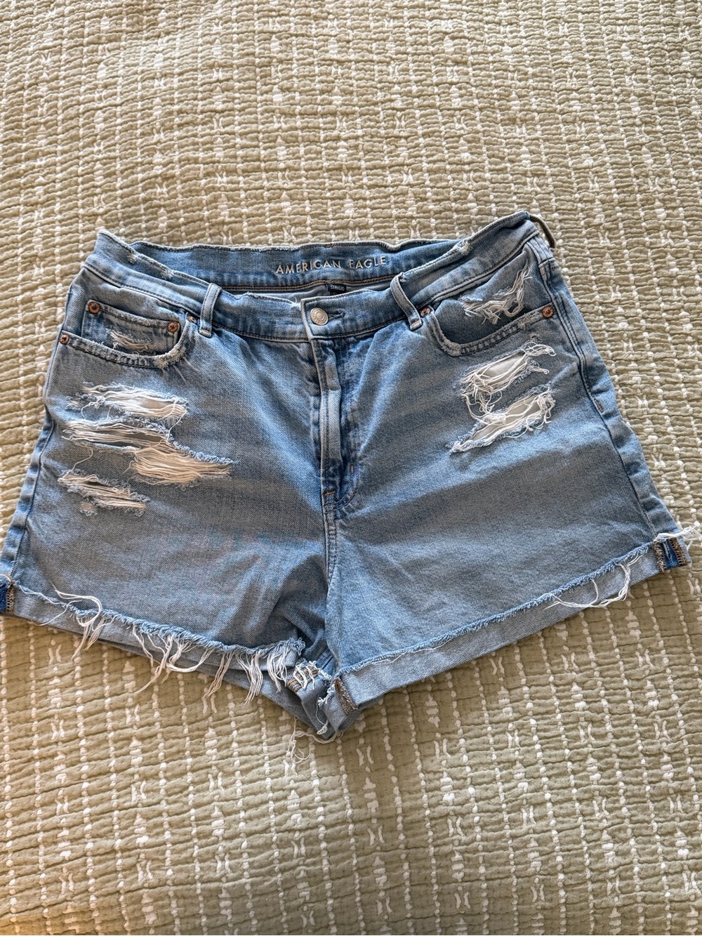 AE Strigid Relaxed Short denim